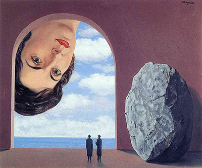 Portrait of Stephy Langui Rene Magritte